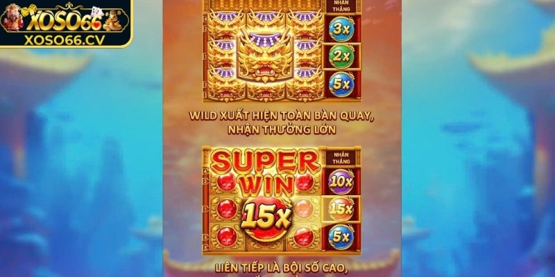 Cuộc Truy Tìm Kho Báu Rồng XOSO66 - Gameslot Thưởng Khủng 2 Loại thưởng cơ bản để làm quen với game