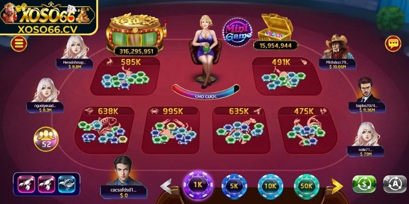 Khám phá các game hot nhất tại sảnh EVO