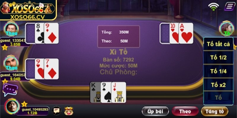 Vài nét chính về game bài xì tố XOSO66