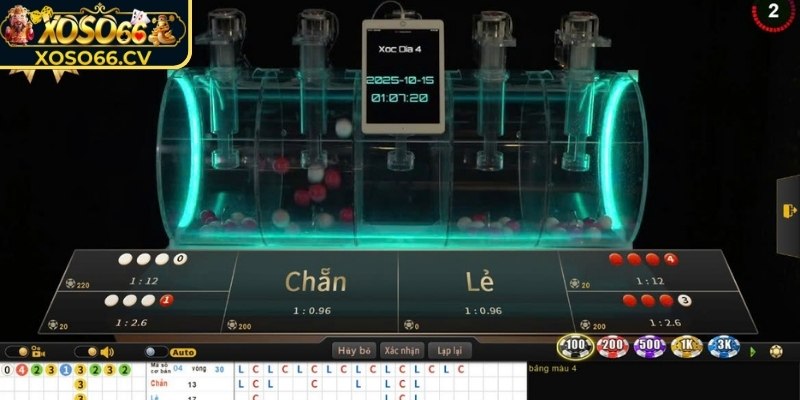 Luật chơi Xóc Đĩa tại XOSO66 chi tiết nhất